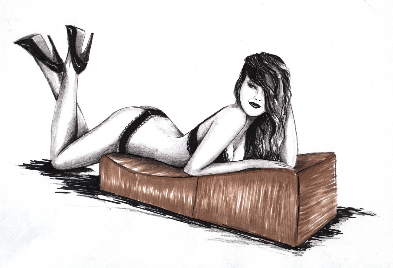 Sex sofa opvouwbaar rood