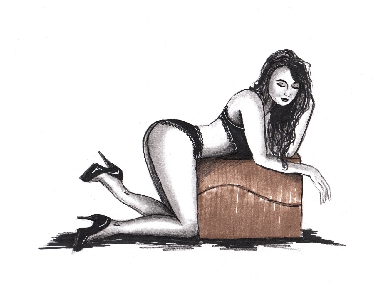 Sex sofa opvouwbaar rood