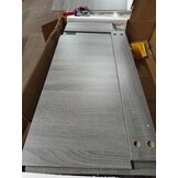 vidaXL Dressoir met 4 lades 60x30,5x71 cm grijs sonoma