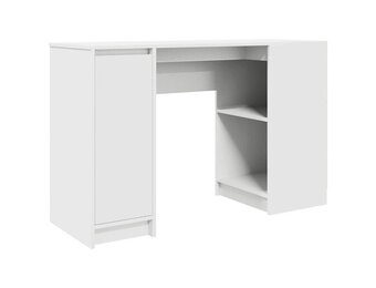 vidaXL Bureau 120x42x76 cm spaanplaat wit