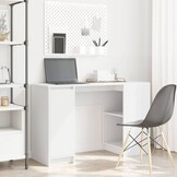 vidaXL Bureau 120x42x76 cm spaanplaat wit