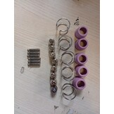 SUSEMSE 30 stuks AG-60 SG-55 WSD-60 plasmasnijder snijbrander mondstukken verbruiksmateriaal accessoires geschikt voor CUT-60 CUT50P CUT50