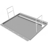 Denmay 50 x 44 cm Plancha grillplaat voor Weber Spirit 200-serie, universele grillplaat, reserveonderdelen, vervanging voor Weber Spirit I & II serie E210, E220, S210, S220, 1 stuk
