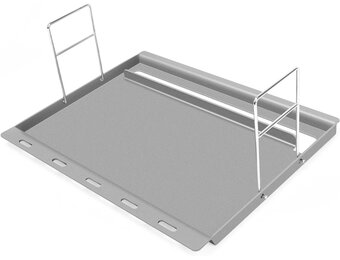 Denmay 50 x 44 cm Plancha grillplaat voor Weber Spirit 200-serie, universele grillplaat, reserveonderdelen, vervanging voor Weber Spirit I & II serie E210, E220, S210, S220, 1 stuk