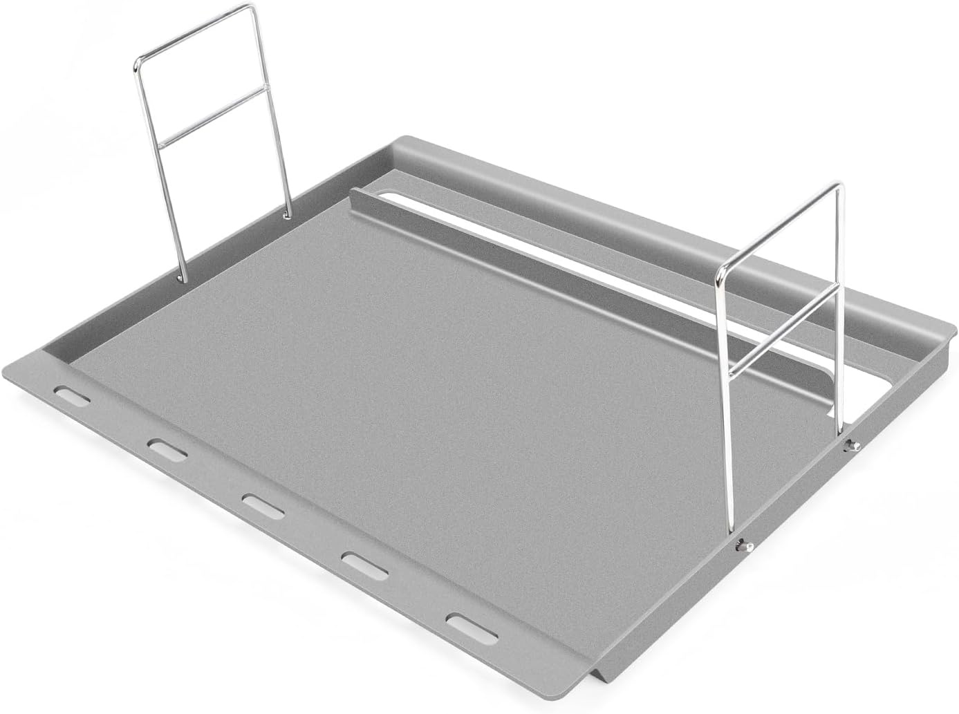 Denmay 50 x 44 cm Plancha grillplaat voor Weber Spirit 200-serie, universele grillplaat, reserveonderdelen, vervanging voor Weber Spirit I & II serie E210, E220, S210, S220, 1 stuk