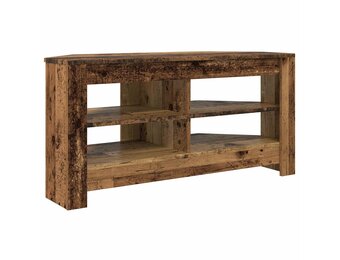 vidaXL HoekTVKast Oud Hout 102 x 40,5 x 45 cm Bewerkt hout