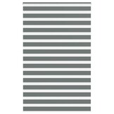 vidaXL Zebra rolgordijn 150x200 cm stofbreedte 145,9 cm donkergrijs