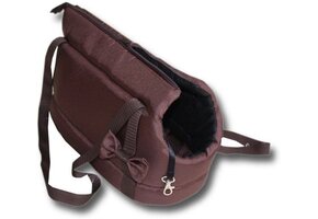 Hondendraagtas Transporttas Klein Bruin | 36x19x23 cm | 39% Korting