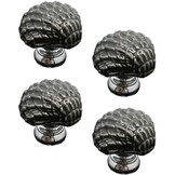 4 Stuks vintage ijdelheid gouden boekenkast kust knoppen oceaan thema knoppen kledingkast handvat deurklink decor de hendel keramische deurknoppen rand versieren kast trekken