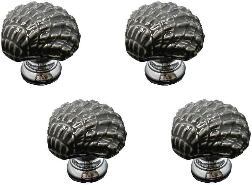 4 Stuks vintage ijdelheid gouden boekenkast kust knoppen oceaan thema knoppen kledingkast handvat deurklink decor de hendel keramische deurknoppen rand versieren kast trekken