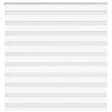 vidaXL Zebra rolgordijn 150x150 cm stofbreedte 145,9cm polyester wit