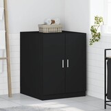 vidaXL Wasmachinekast 71x71,5x91,5 cm zwart