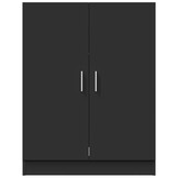 vidaXL Wasmachinekast 71x71,5x91,5 cm zwart