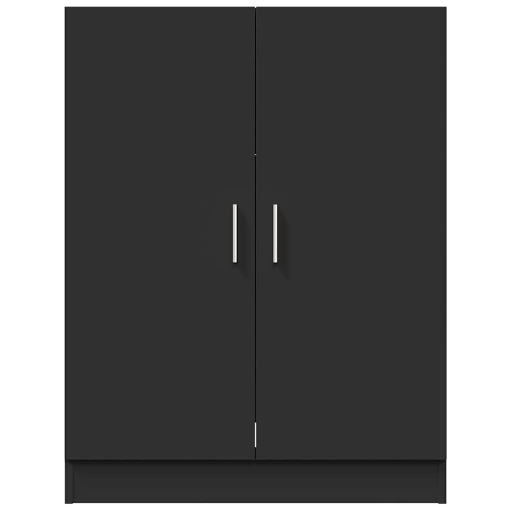 vidaXL Wasmachinekast 71x71,5x91,5 cm zwart