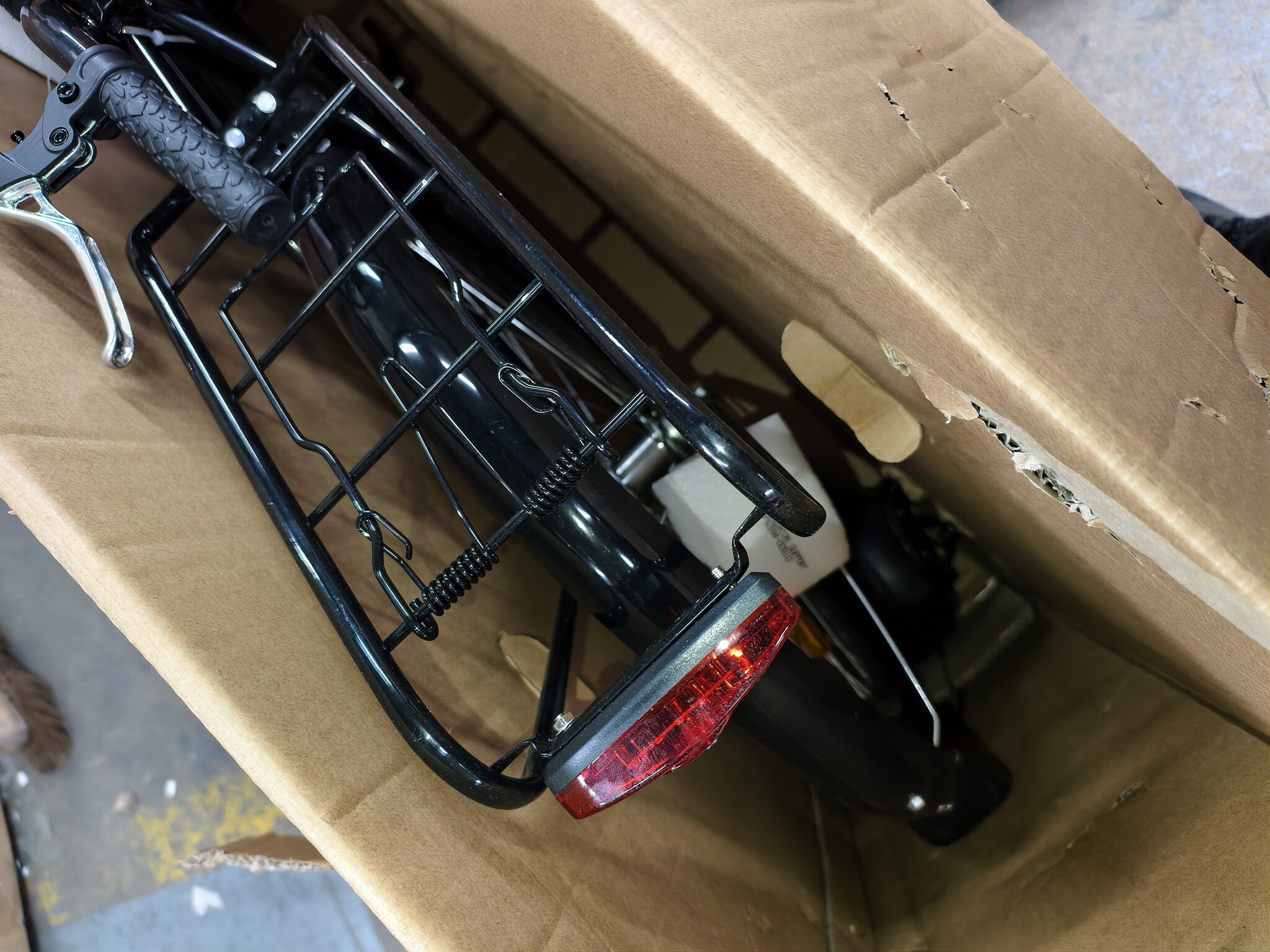 Vouwfiets - 24 inch - zonder versnellingen - zwart