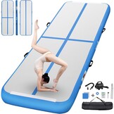 AirTrack Mat Gymnastiek | 10cm Dik | 4m Lang | -54%