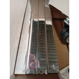 Wasmachine met 4 vergrendelbare zwenkwielen, verstelbare waswagen van 40 tot 60 cm, trillingsbestendig, maximale capaciteit 200 kg, wasmachine, droger, koelkast, wit