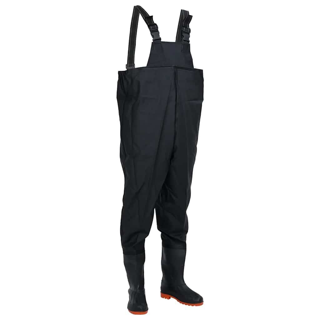 vidaXL Waadpak met laarzen maat 46 zwart