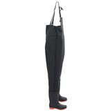 vidaXL Waadpak met laarzen maat 46 zwart