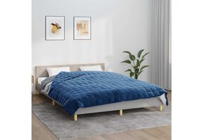 Verzwaringsdeken Blauw 200x200 cm (9 kg) - 41% Korting