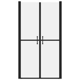 vidaXL Douchedeur (73-76)x190 cm ESG mat