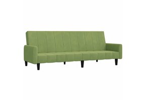 vidaXL Slaapbank 2-zits Fluweel Lichtgroen - 64% Korting!