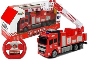 RC Brandweerauto met Ladder - 27 cm | 55% Korting