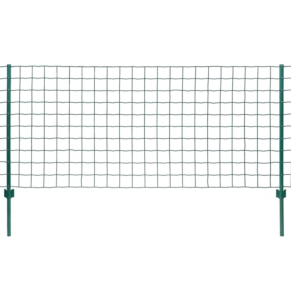 Robuust Euro Hekwerk (20x1,2m) - Staal Groen - 54% Korting!
