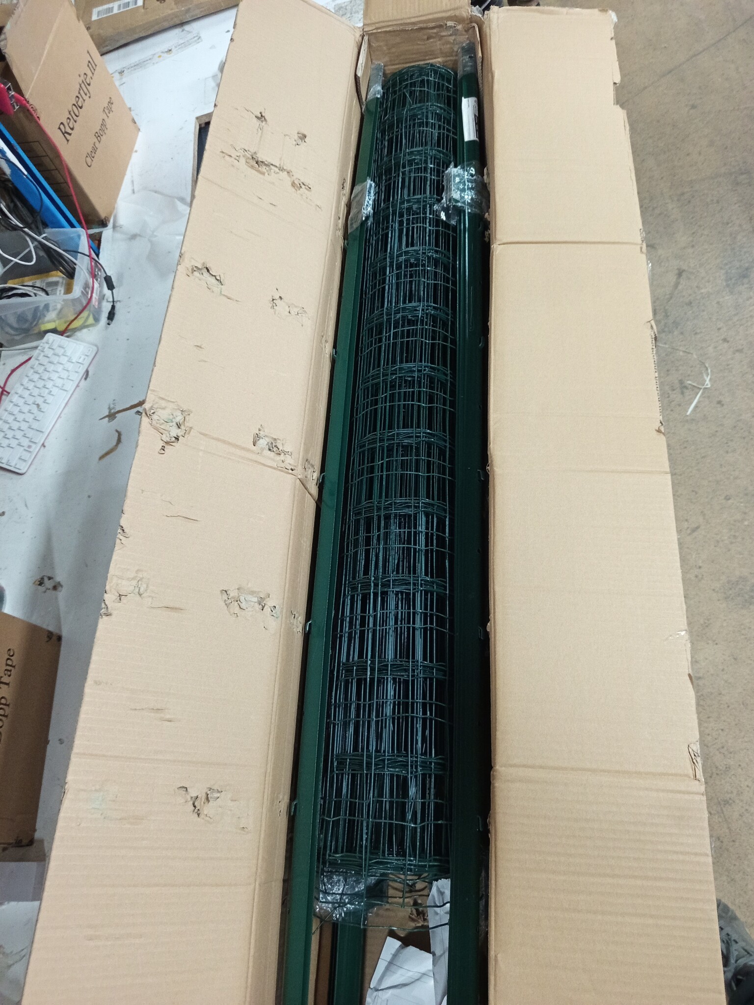 Robuust Euro Hekwerk (20x1,2m) - Staal Groen - 54% Korting!