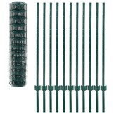 Robuust Euro Hekwerk (20x1,2m) - Staal Groen - 54% Korting!