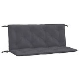 Antraciet Tuinbankkussens 2 stuks 120x50 cm - 33% Korting!