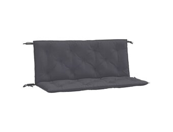 Antraciet Tuinbankkussens 2 stuks 120x50 cm - 33% Korting!