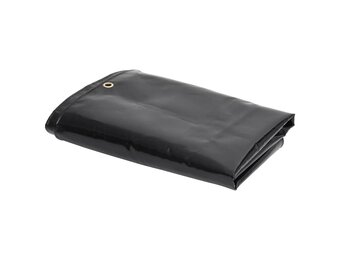 VidaXL Dekzeil 4x6m Zwart 650 g/m² - 34% Korting