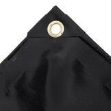 VidaXL Dekzeil 4x6m Zwart 650 g/m² - 34% Korting