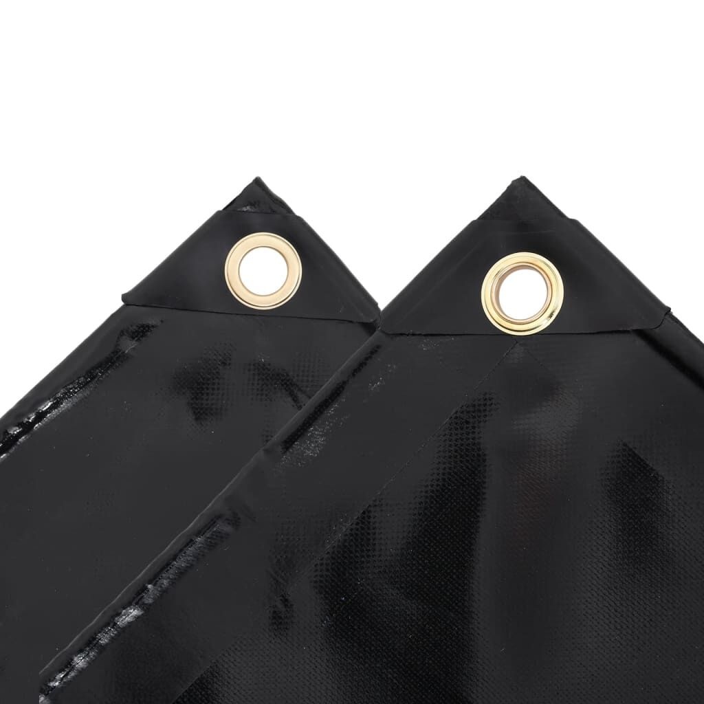 VidaXL Dekzeil 4x6m Zwart 650 g/m² - 34% Korting