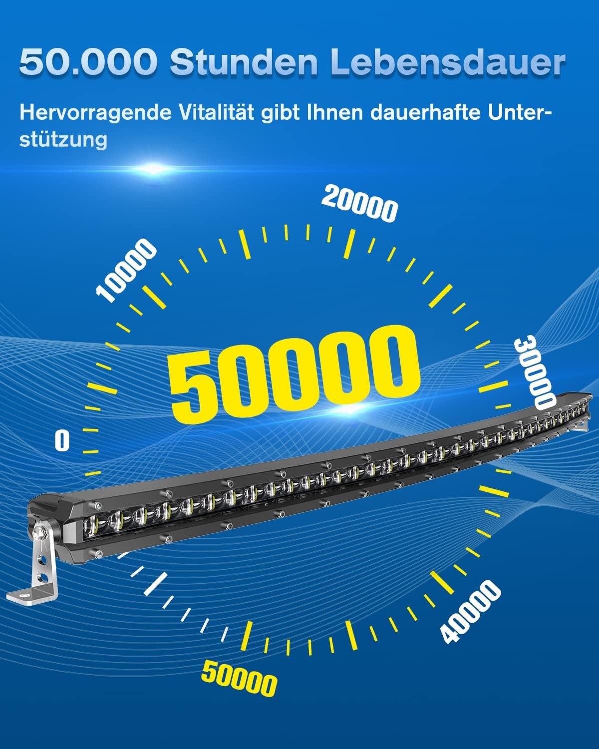 Gebogen LED Werklamp 38" 160W Offroad - 58% Korting
