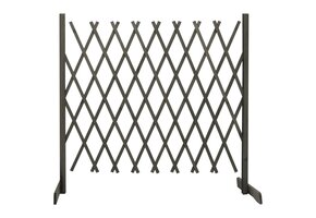 Uitschuifbaar Tuinlatwerk 180x100cm Vurenhout Grijs - 45% Korting!