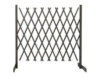 vidaXL Tuinlatwerk Grijs - 180x100cm - 33% Korting