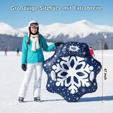 Opblaasbare Sneeuwband 120 cm Donkerblauw - 79% Korting