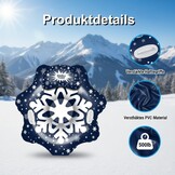 Opblaasbare Sneeuwband 120 cm Donkerblauw - 79% Korting