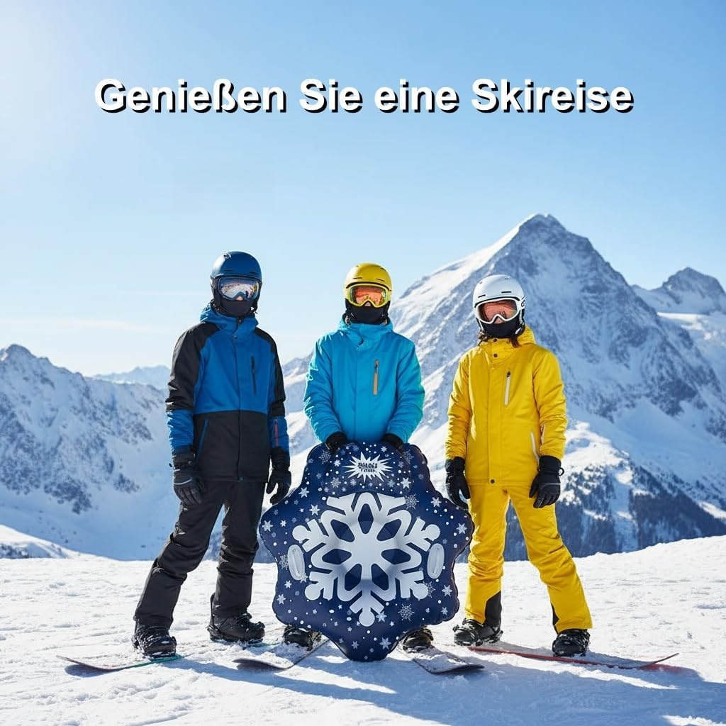 Opblaasbare Sneeuwband 120 cm Donkerblauw - 79% Korting