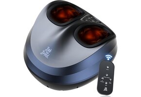Elektrisch Voetmassageapparaat - Warmte & Luchtdruk - Max. maat 48 - 41% Korting