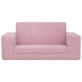 VidaXL Kinderslaapbank Pluche Roze - 33% Korting