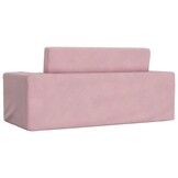 VidaXL Kinderslaapbank Pluche Roze - 33% Korting