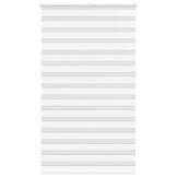 VidaXL Zebra Rolgordijn Wit 120x230cm - 33% Korting