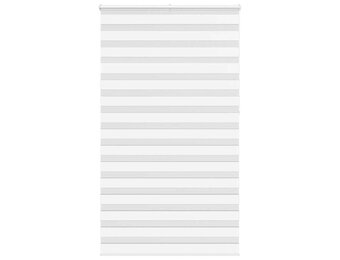 VidaXL Zebra Rolgordijn Wit 120x230cm - 33% Korting