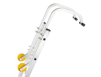 Universele Nokhaak Ladder - Aluminium, 44x90cm, Zonder Boren - 54% Korting!