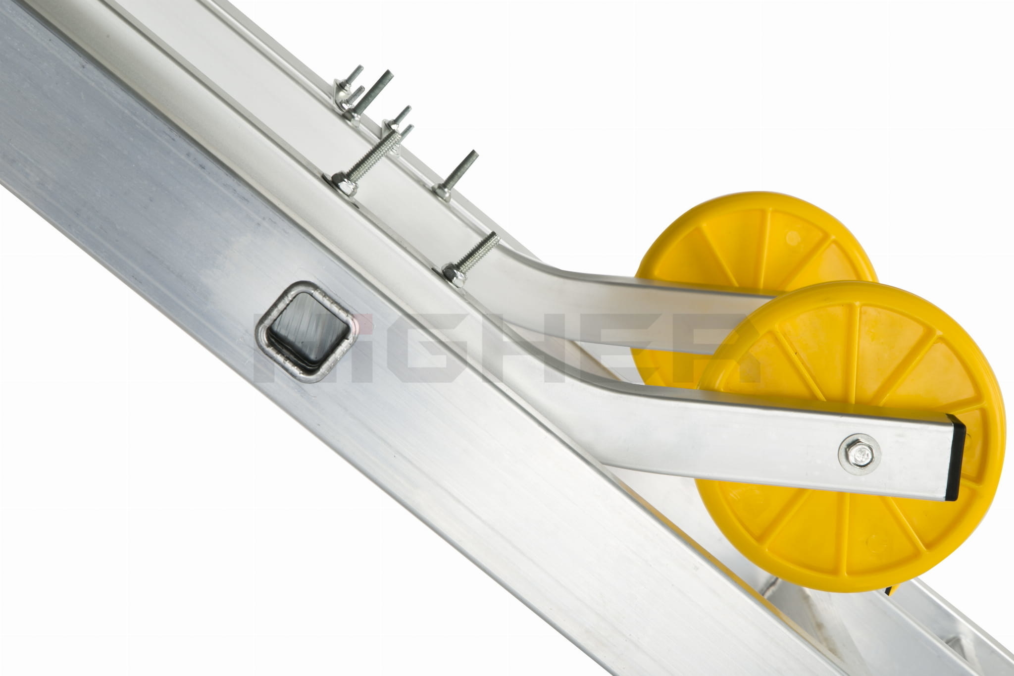 Universele Nokhaak Ladder - Aluminium, 44x90cm, Zonder Boren - 54% Korting!