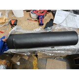 Kachelpijp Rookkanaal Staal Ø 120mm 50cm Zwart - 52% Korting!