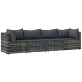 Luxe 4-delige Loungeset met Kussens (60% korting)